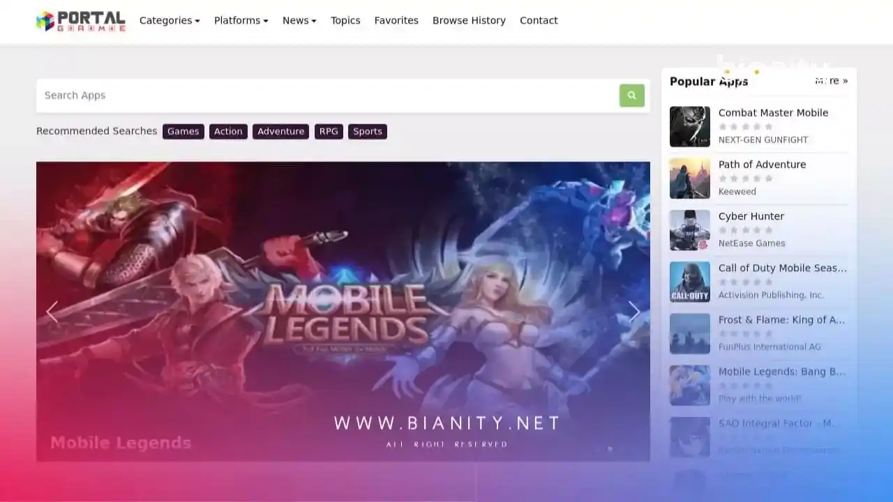 Situs Portal Game, Tempat Download Apk Terbaik Indonesia