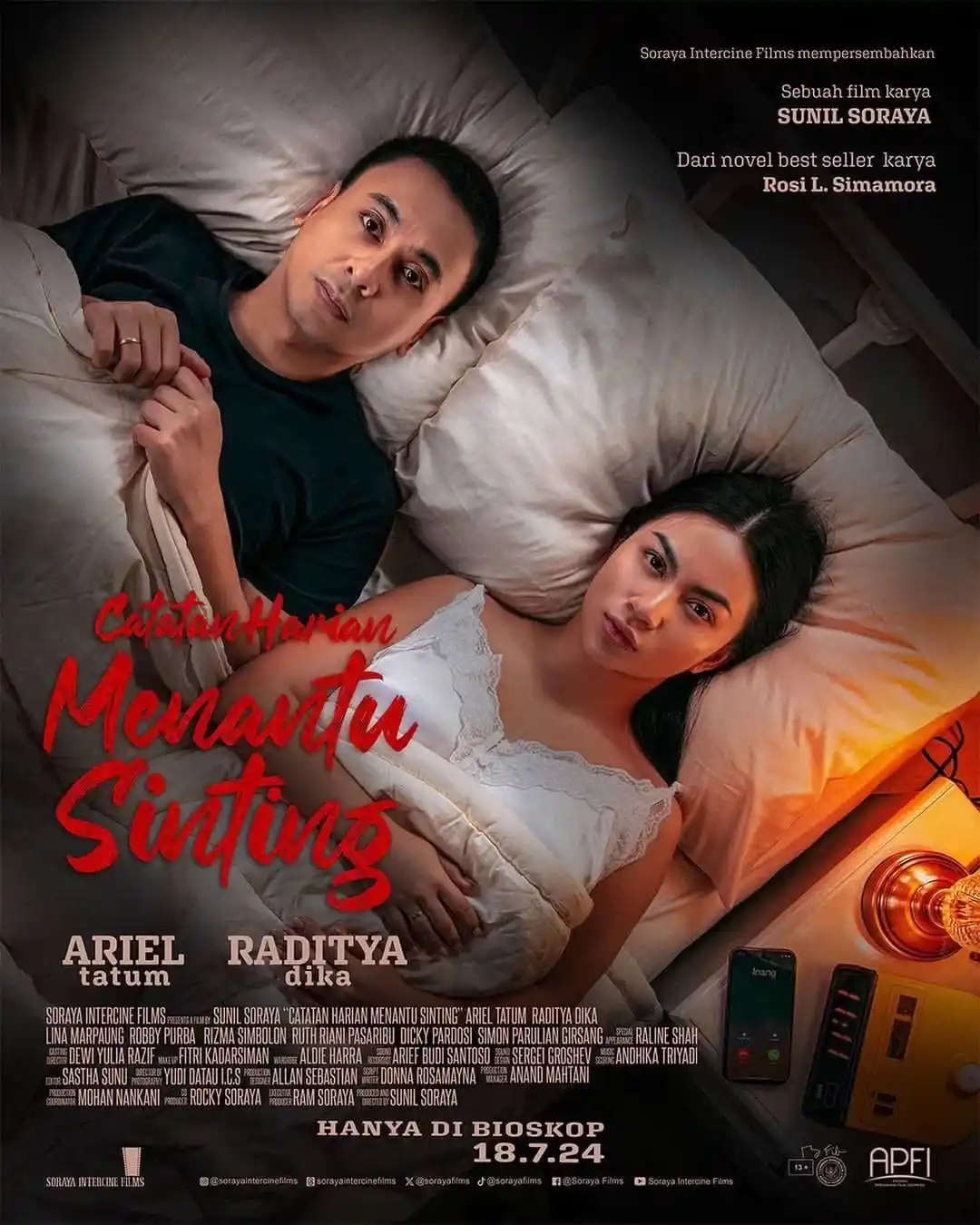 Raditya Dika dan Ariel Tatum Beradegan Film Dewasa Dihujat Netizen